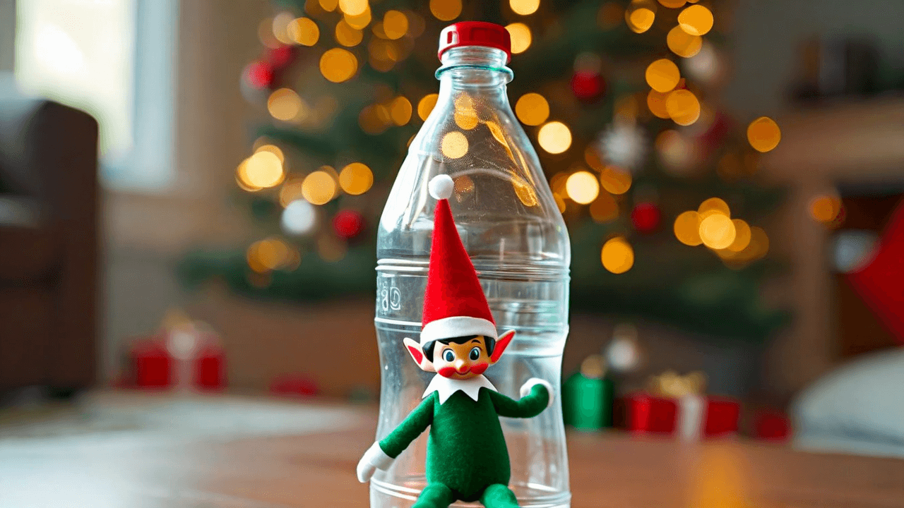 Hiding Inside a Soda Bottle