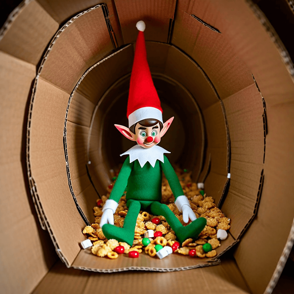 Cereal Box Tunnel Car Wash