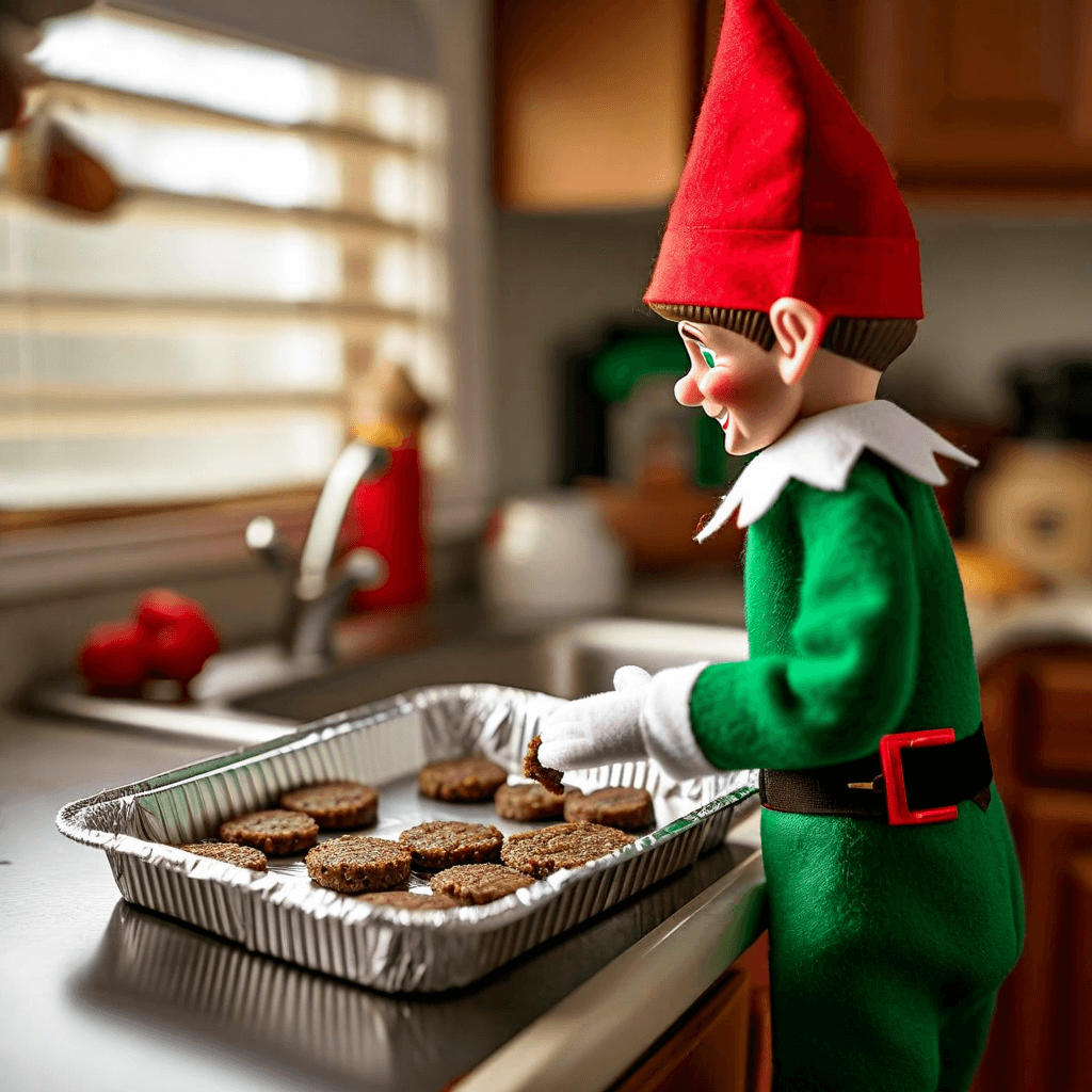 Miniature Backyard BBQ Party