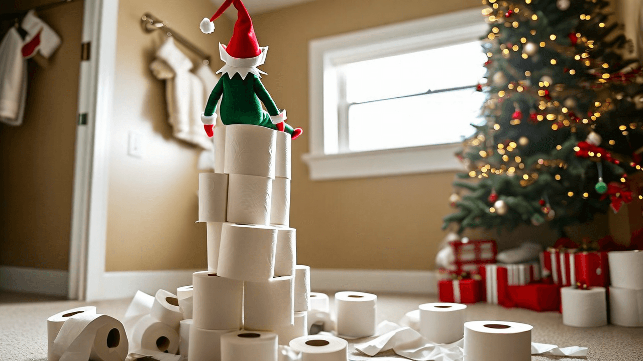 Toilet Paper Mountain Build