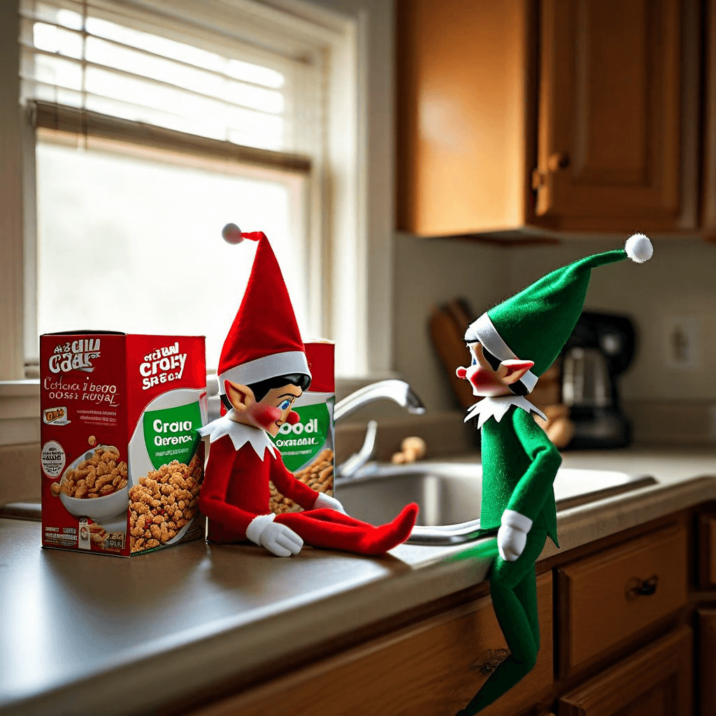 Cereal Box Diving Competition