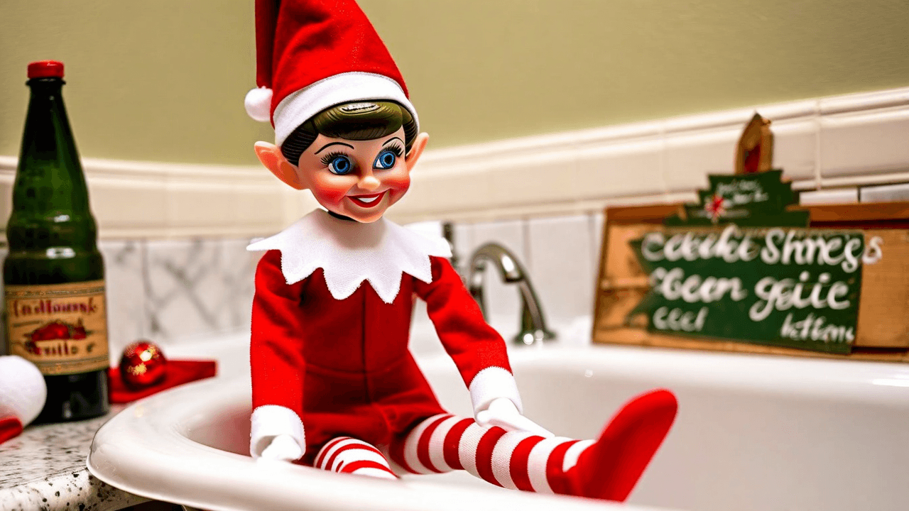 Spa-dag på badrumsbänken