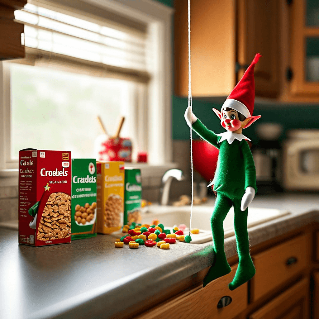 Cereal Box Zip Line Adventure