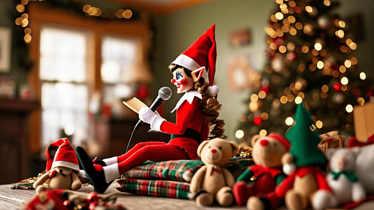 Mountain peak concert stage