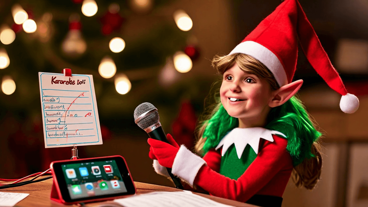 Elf's midnight karaoke battle championship