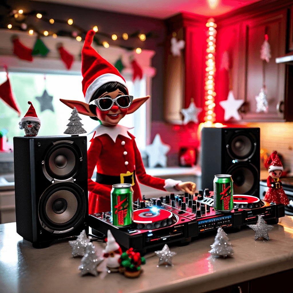 German Techno Club Dance Party