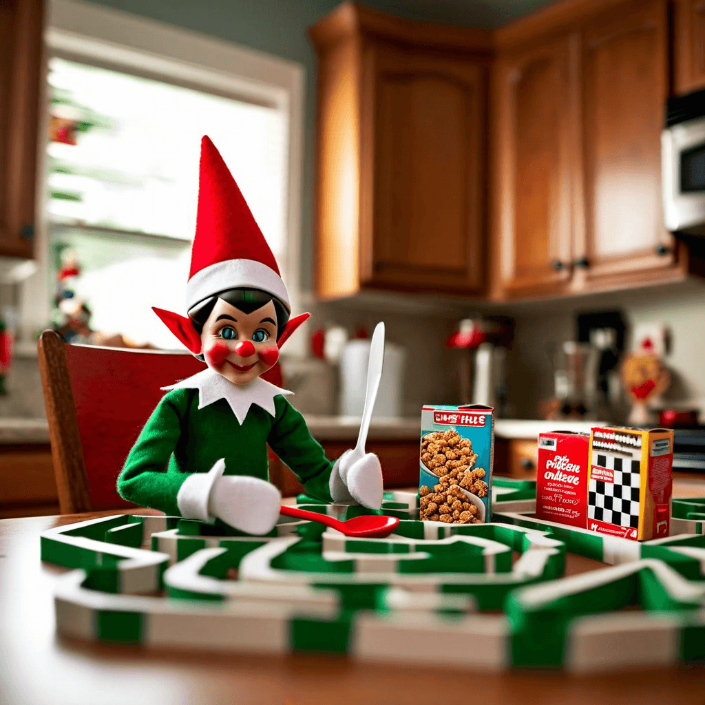 Cereal Box Obstacle Course