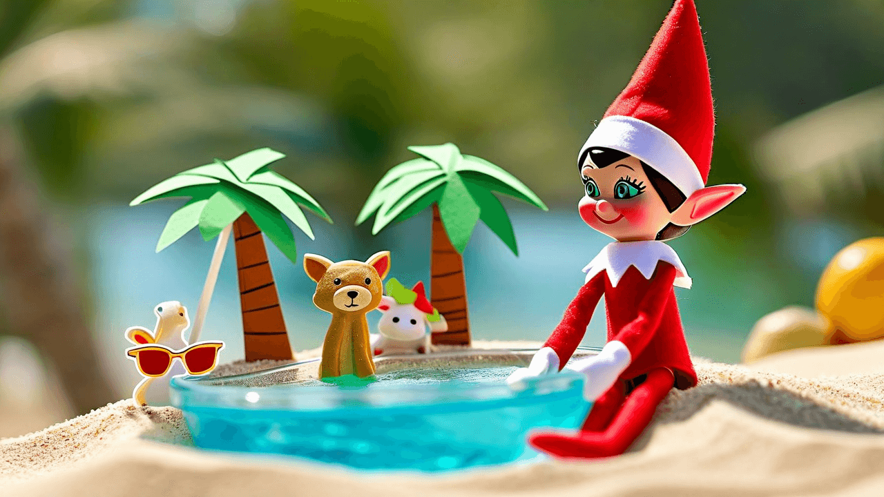 Tropical island getaway in the oven