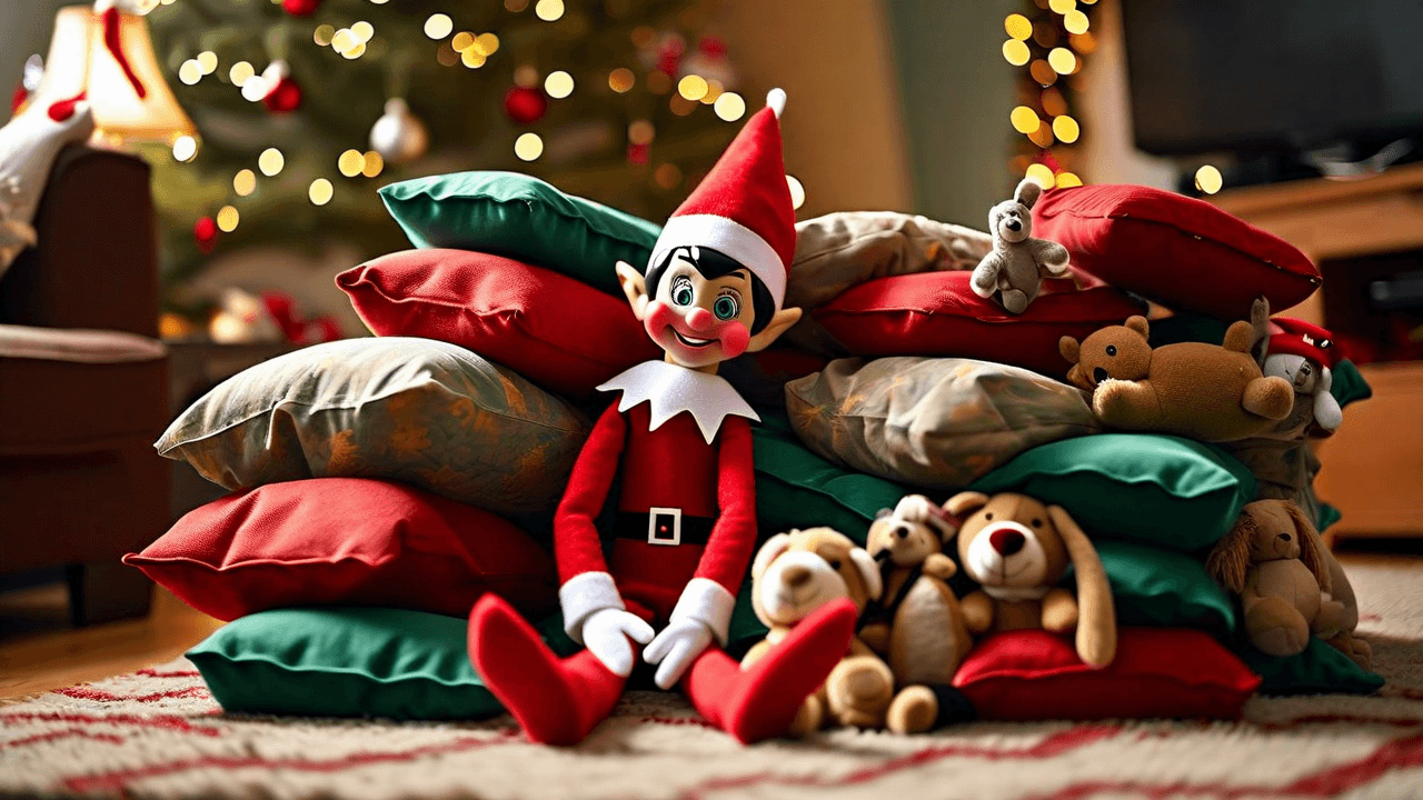 Upside down cushion fort takeover