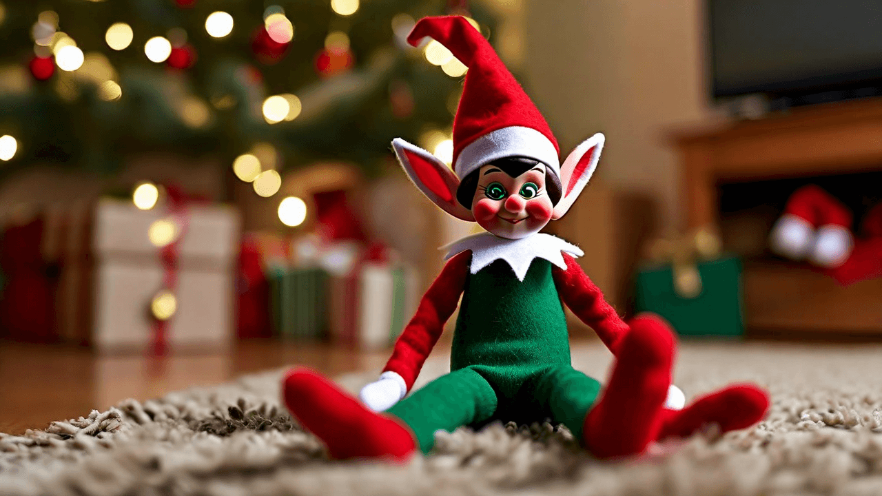 Elf's silly sock mix-up