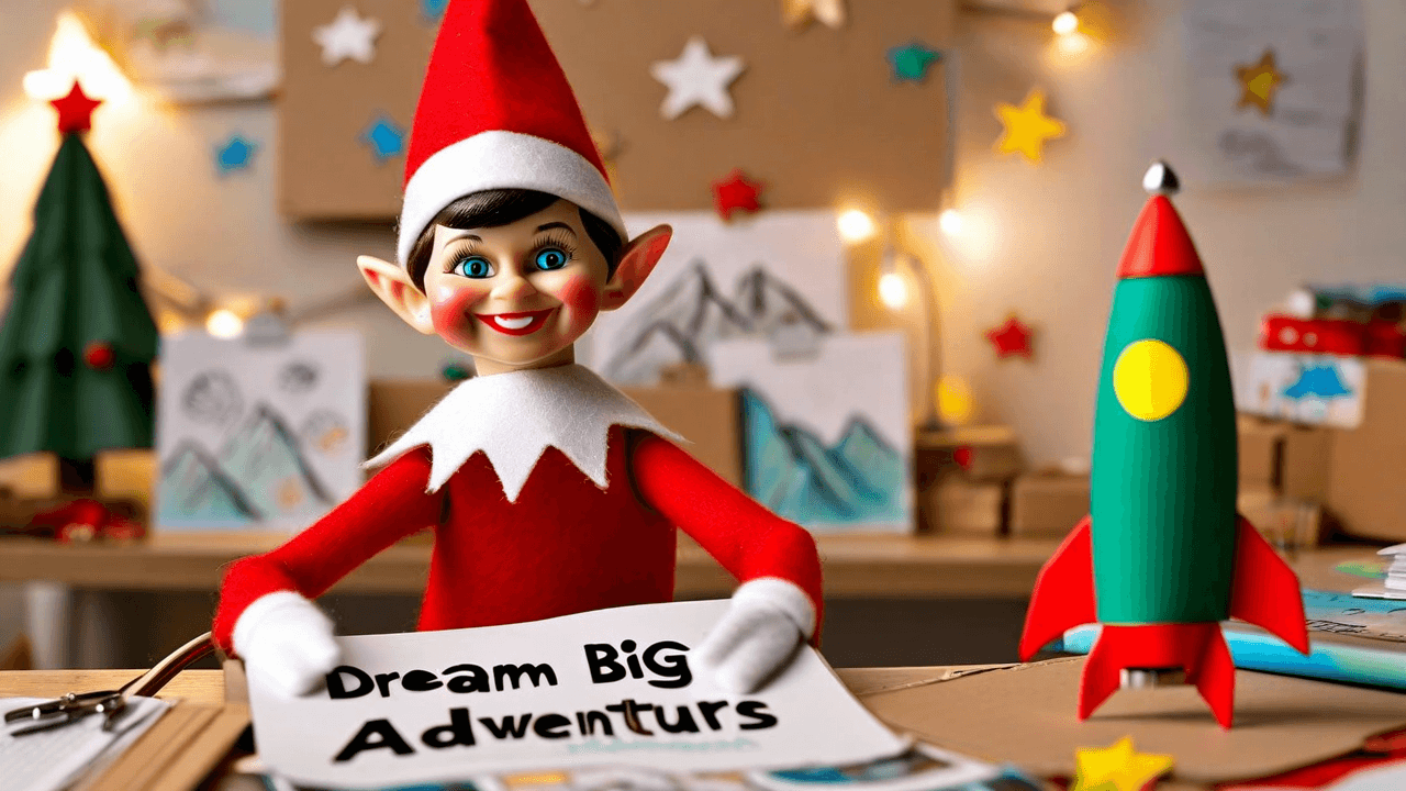 Elf's midnight vision board