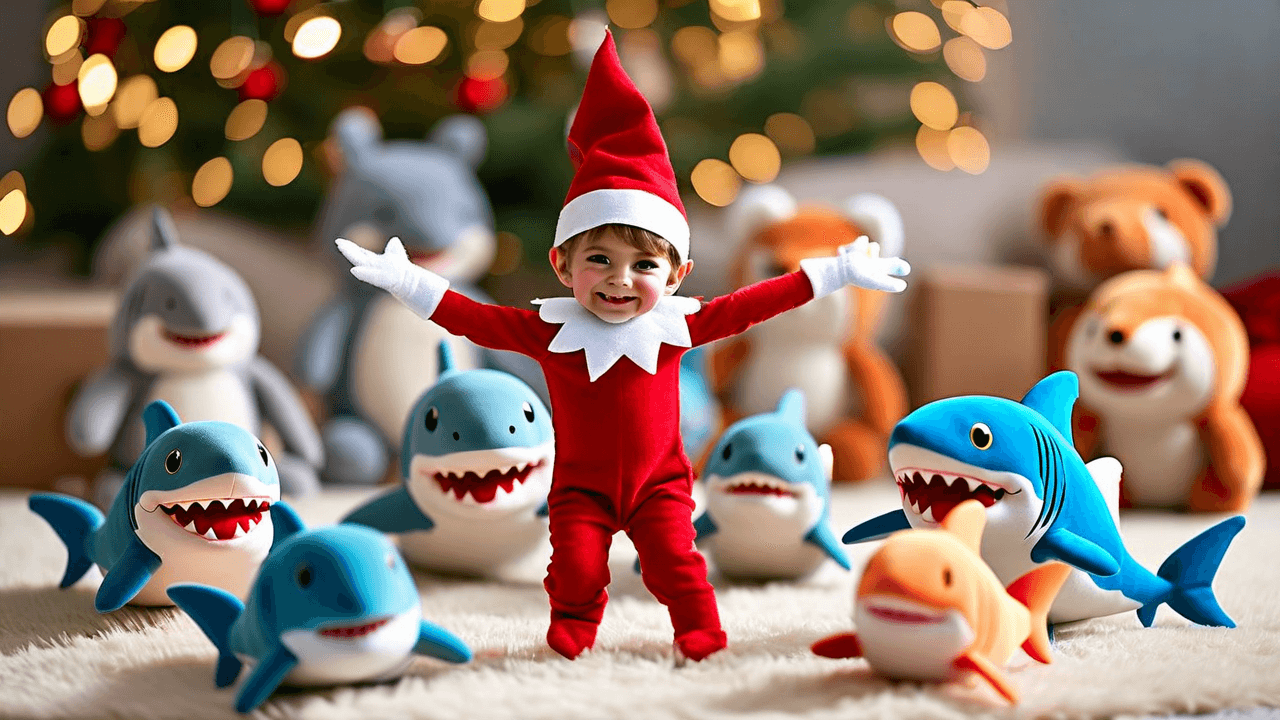 Baby Shark dance party dance-off