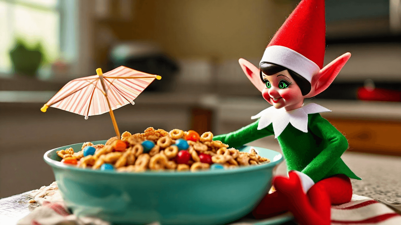 Silly cereal swim party