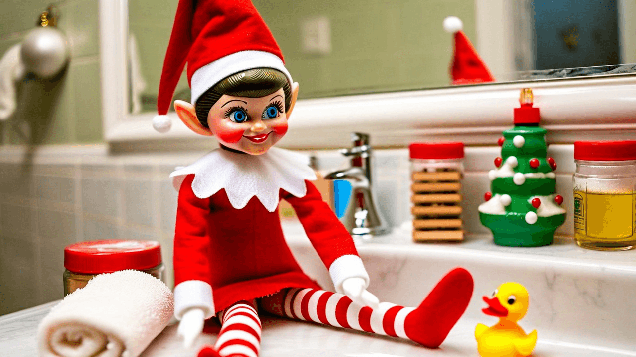 Bluey's magic xylophone bath freeze